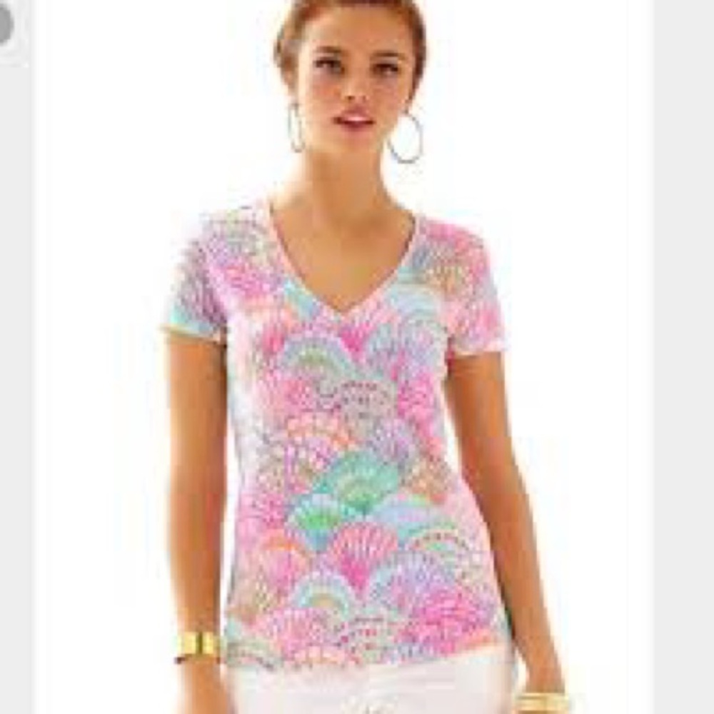 LILY PULITZER TEE M